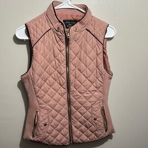 Love Tree Pink Quilted Women's Vest